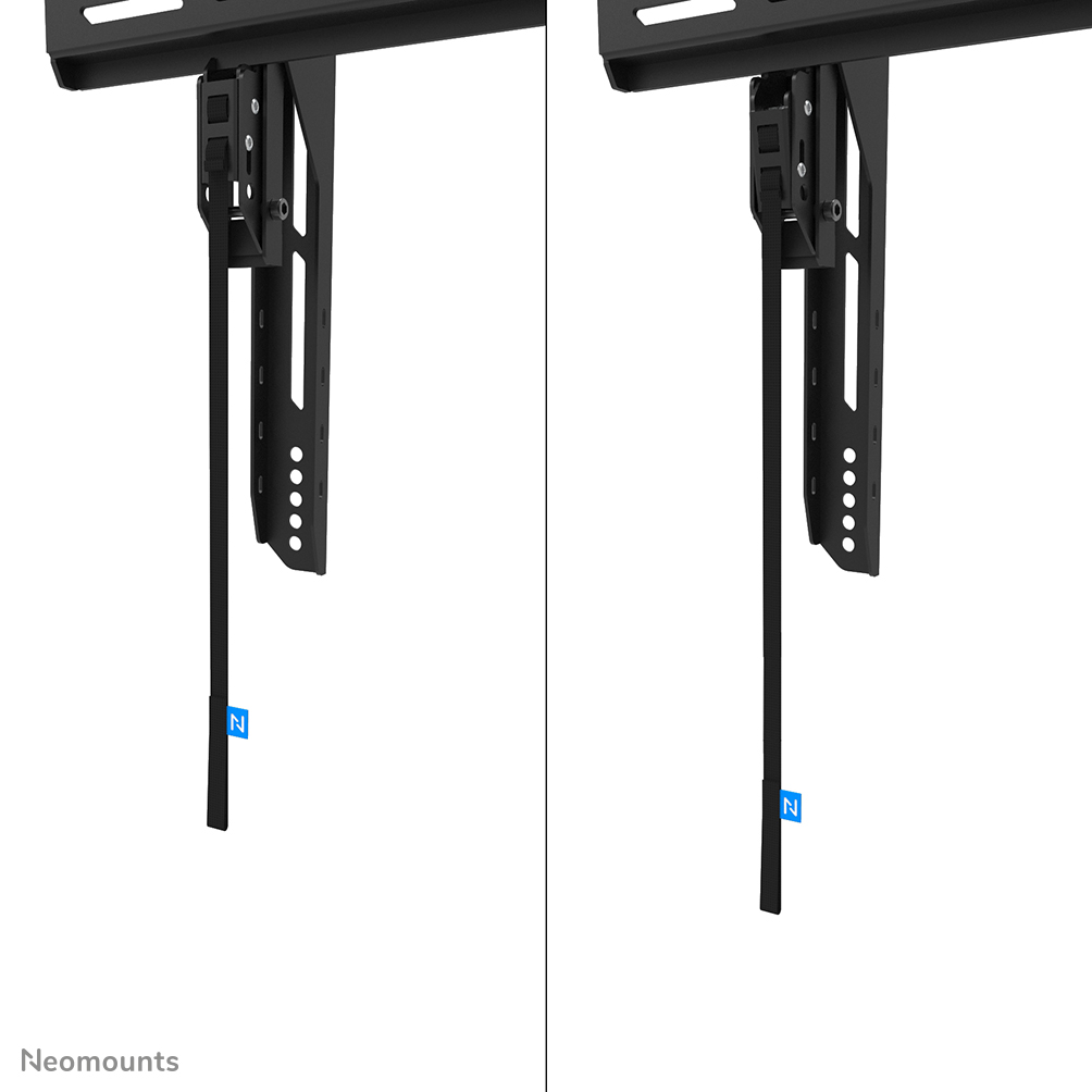 Neomounts WL35-750BL18 Schwerlast-Wandhalterung 43-98" - neigbar - abschließbar - schnelle Installation - TÜV